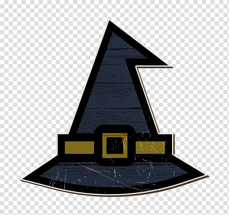 Halloween Witch Hat, Halloween Icon, Hat Icon, Spooky Icon, Witch Icon, Wizard Icon, Angle, Headgear transparent background PNG clipart