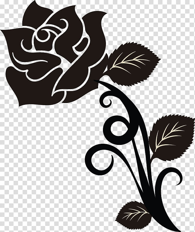 Black And White Flower, Rose, Black Rose, Grey, Logo, Floral Design, Blue, Yellow transparent background PNG clipart