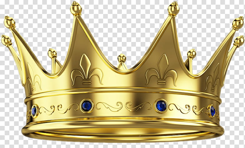 Gold Crown, Brass, Metal, Material transparent background PNG clipart