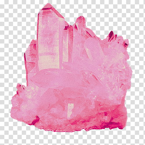 Crystal s, pink stone fragment transparent background PNG clipart