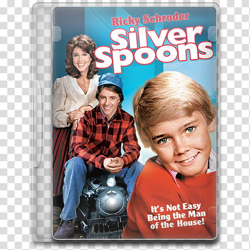 TV Show Icon , Silver Spoons, Silver Spoons disc case transparent background PNG clipart