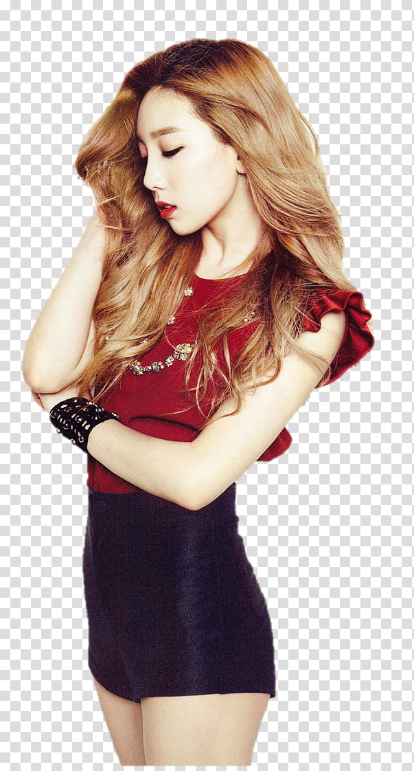 SNSD TaeTiSeo Taeyeon Render Elle Girl transparent background PNG clipart