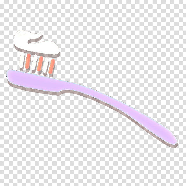Toothbrush, Cartoon, Purple, Pink, Tooth Brushing, Tool transparent background PNG clipart