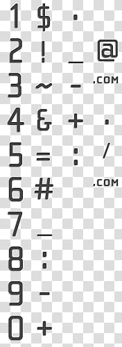 Eraser  v , number characters transparent background PNG clipart