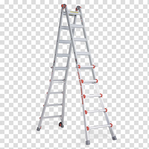 Ladder, Werner, Altrex, 300 Lb, Little Giant, Louisville Ladder Fm1416hd, Werner Mt22, Aluminium transparent background PNG clipart