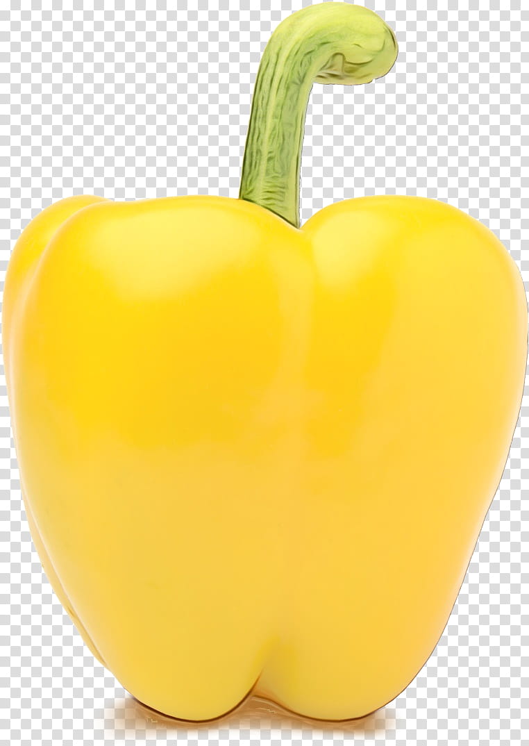 bell pepper yellow pimiento bell peppers and chili peppers capsicum, Watercolor, Paint, Wet Ink, Yellow Pepper, Vegetable, Natural Foods, Plant transparent background PNG clipart