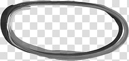 Frames, gray and black oblong illustration transparent background PNG clipart