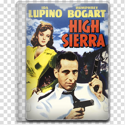 Movie Icon Mega , High Sierra, High Sierra DVD transparent background PNG clipart