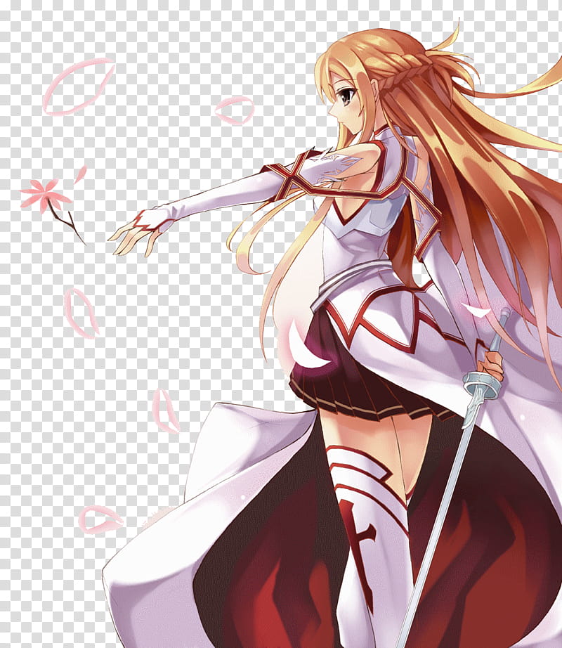 sword art online - Yuuki Asuna Female Long Hair Fanart