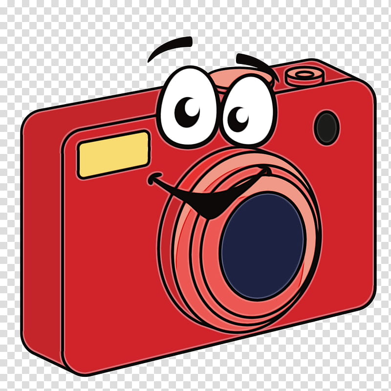 camera cameras & optics digital camera cartoon line, Watercolor, Paint, Wet Ink, Cameras Optics, Disposable Camera, Rectangle transparent background PNG clipart