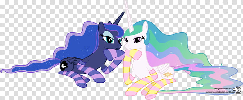Royal Sisters Posing (), blue and white My Little Pony illustration transparent background PNG clipart
