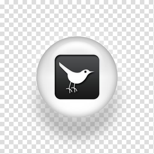 Twitter , black and white bird art transparent background PNG clipart