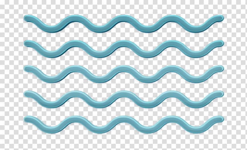 Sea Waves icon Summer Set icon Water icon, Nature Icon, Aqua, Blue, Turquoise, Pink, Line transparent background PNG clipart