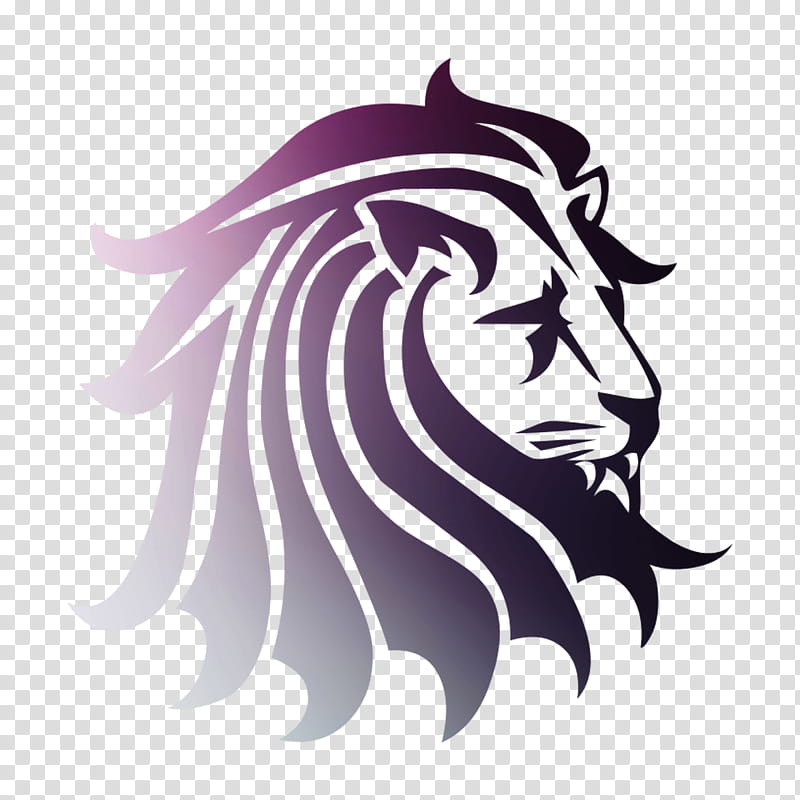 Lion Drawing, Tiger, Roar, Silhouette, Logo, Panthera, Head, Stencil transparent background PNG clipart