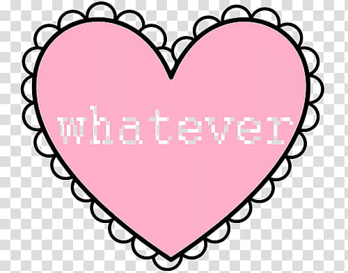 whatever text transparent background PNG clipart