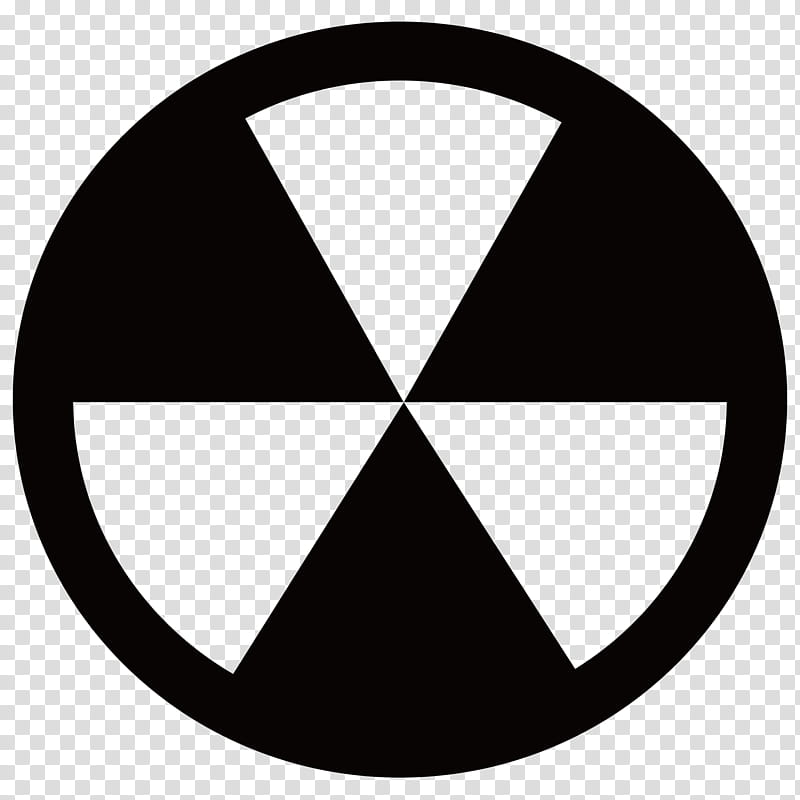 Radiation Symbol, Radioactive Decay, Nuclear Power, Nuclear Fallout, Sign, Radioactive Waste, Radioactive Contamination, Nuclear Power Plant transparent background PNG clipart