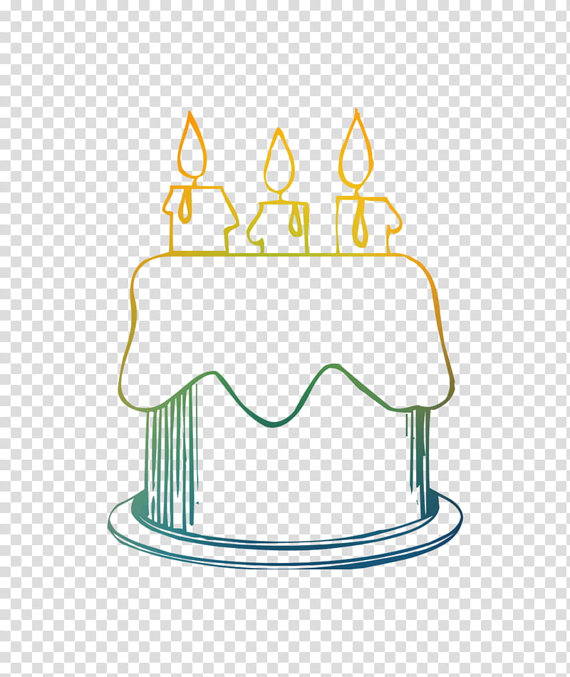 continuous single line drawing of birthday cake with candle on top, line art  vector illustration Stock Vector | Adobe Stock