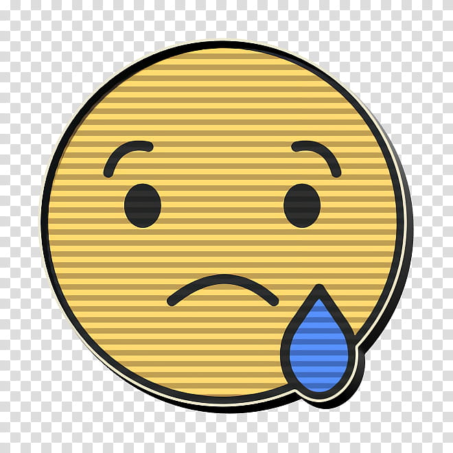crying icon emoji icon facebook icon, Sad Emoji Icon, Emoticon, Yellow, Smile, Smiley, Facial Expression, Nose transparent background PNG clipart