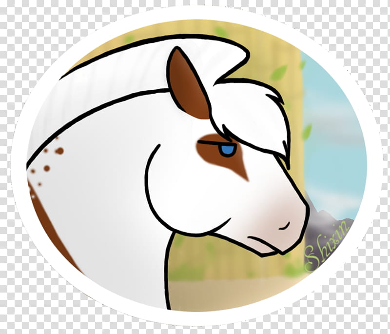 Goat, Horse, Character, Pet, Snout, Nose, Head, Cartoon transparent background PNG clipart