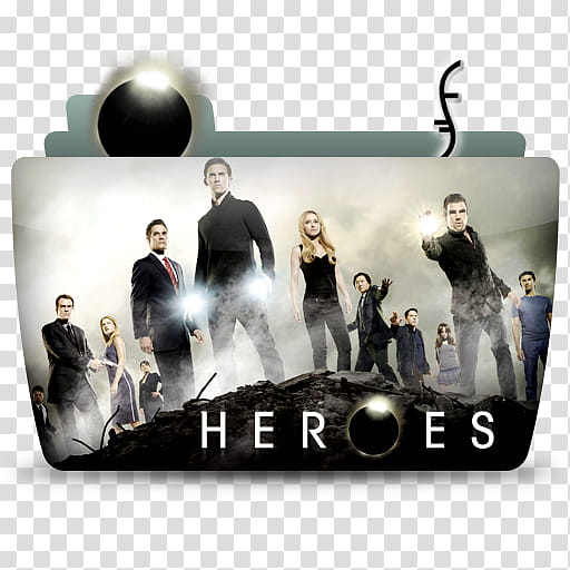 TV Folder Icons ColorFlow Set , Heores , Heroes TV Series folder icon