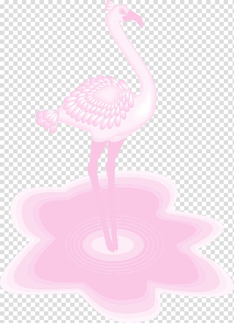 Pink Flamingo, Pink M, Beak, Neck, Bird, Greater Flamingo, Water Bird, Stork transparent background PNG clipart