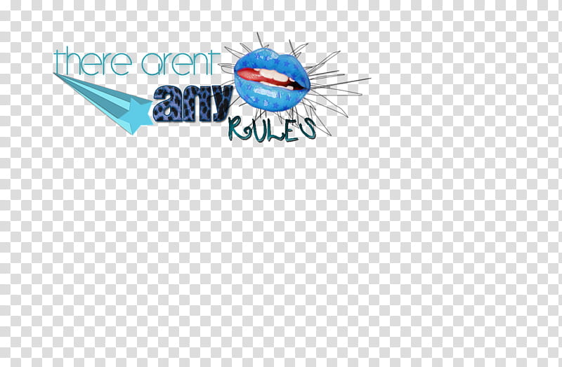 there arent any rules text overlay transparent background PNG clipart