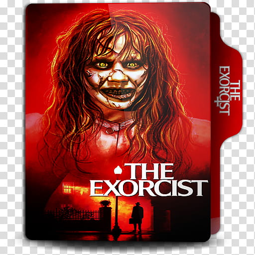 Movies Under  Folder Icon , The Exorcist transparent background PNG clipart
