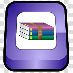 WannabeD Dock Icon age, WinRAR, computer application icon transparent background PNG clipart