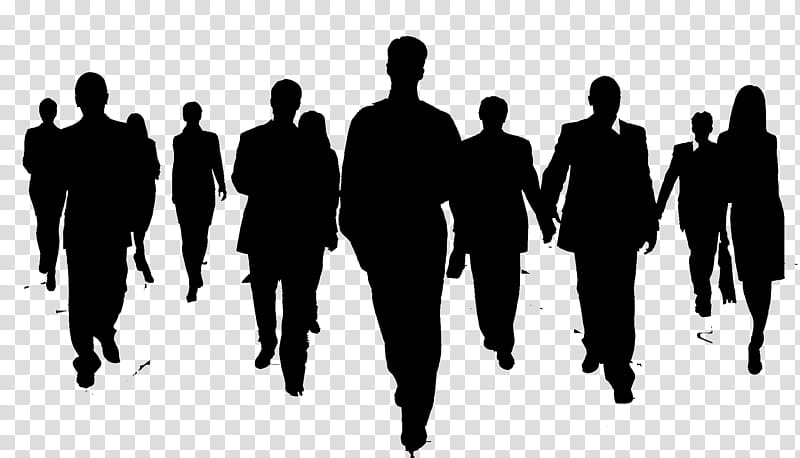 Group Of People, Social Group, Human, Crowd, Speech, Silhouette, Businessperson, Standing transparent background PNG clipart