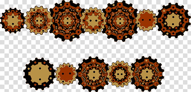 Period Gear Brass , brown and black engine \]gear illustration transparent background PNG clipart