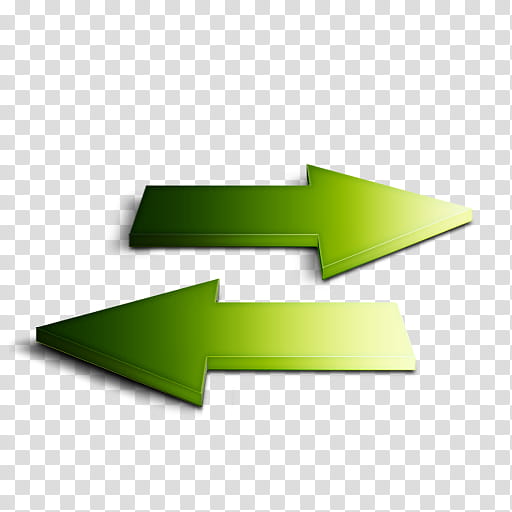 pulse , green right and left arrows transparent background PNG clipart