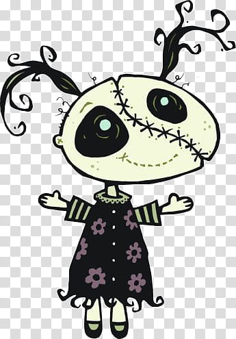 monsters , female skull character transparent background PNG clipart