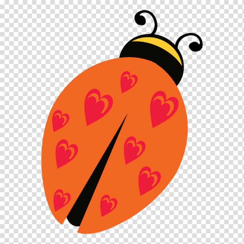 Christmas Day, Christmas Ornament, Heart, Orange Sa, Lady Bird, Yellow, Ladybird, Fruit transparent background PNG clipart