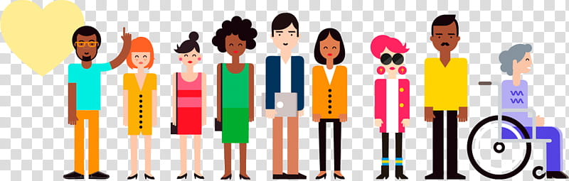 diverse people clipart