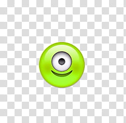 Emojis Editados, one-eye green alien emoji transparent background PNG clipart