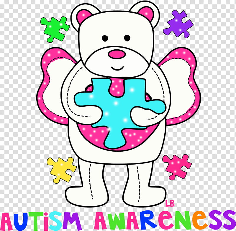 National Autism Day, World Autism Awareness Day, Autistic Spectrum Disorders, National Autism Awareness Month, Awareness Ribbon, Asperger Syndrome, Pink, Cartoon transparent background PNG clipart