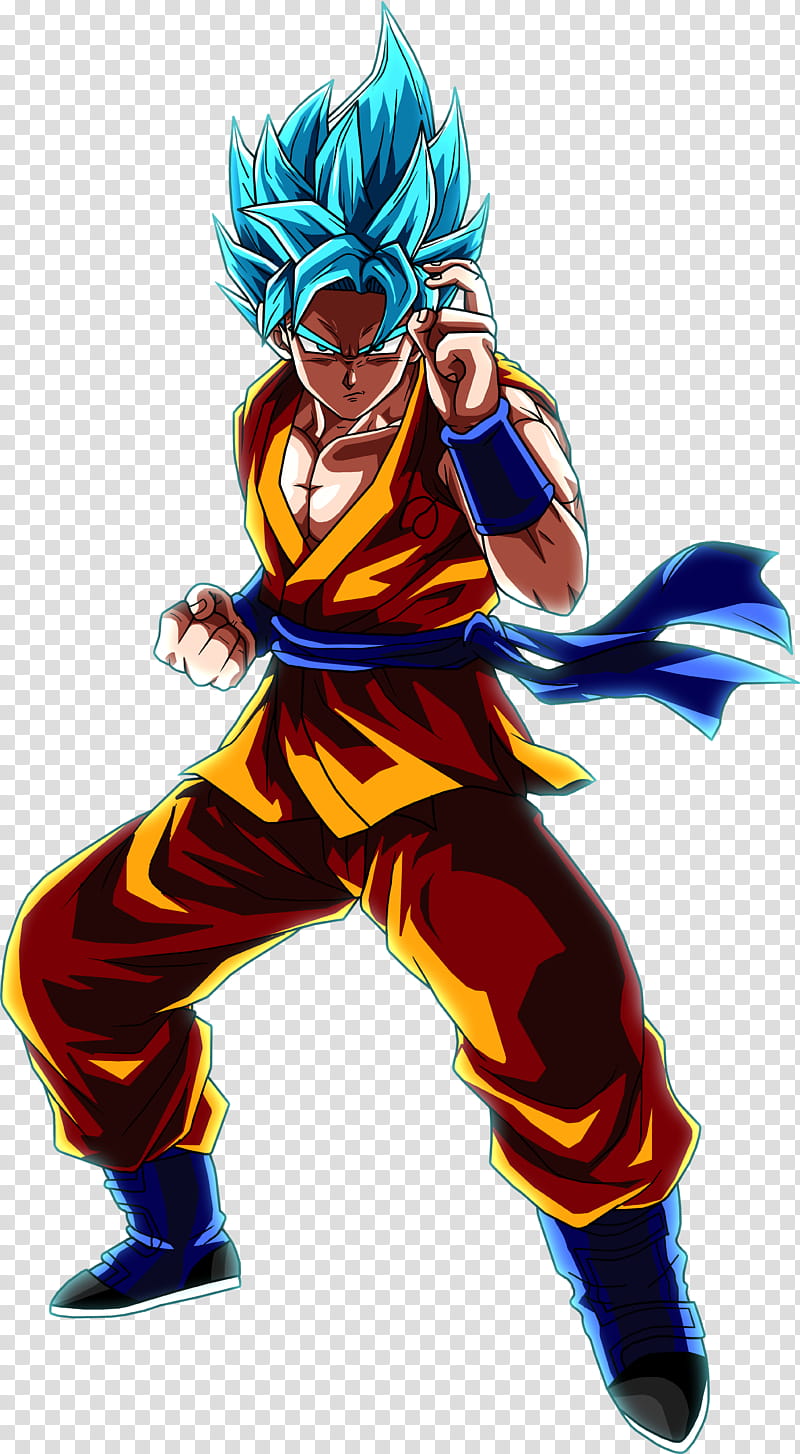 Super Saiyan Blue Goku transparent background PNG clipart