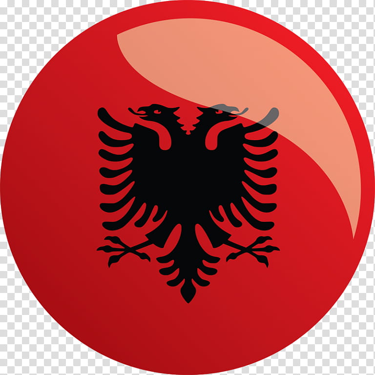 Eagle Logo, Albania, Flag Of Albania, Principality Of Albania, Albanian Language, Coat Of Arms Of Albania, National Flag, Doubleheaded Eagle transparent background PNG clipart