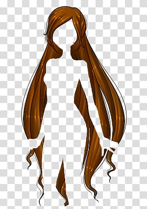 Bases Y Ropa de Sucrette Actualizado, brown hair piece anime illustration  transparent background PNG clipart