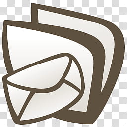 KOMIK Iconset , Letters, white envelope icon transparent background PNG clipart