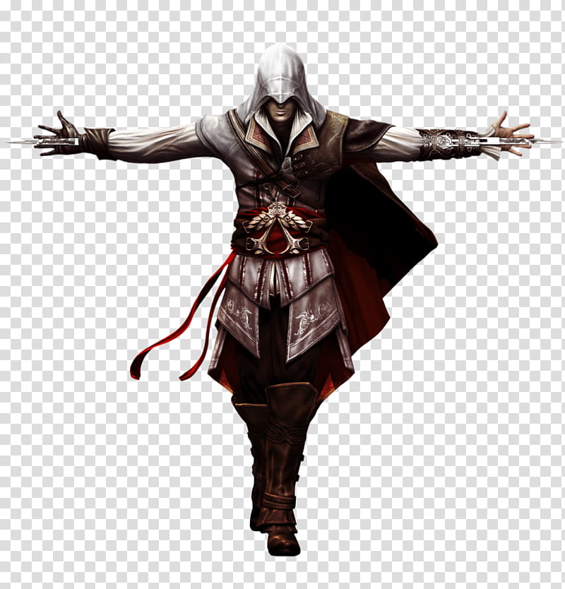 Assassins Creed Ii Demon, Ezio Auditore, Assassins Creed Revelations, Assassins Creed Brotherhood, Assassins Creed Unity, Assassins Creed Origins, Assassins Creed Identity, Video Games transparent background PNG clipart