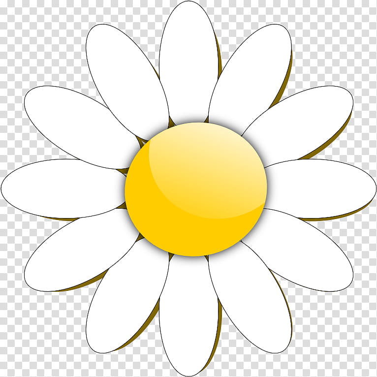 Drawing Of Family, Common Daisy, Flower, Silhouette, Daisy Bell, Yellow, White, Chamomile transparent background PNG clipart