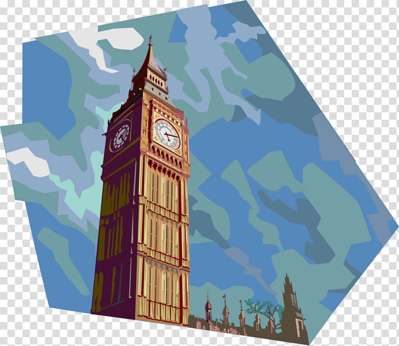 Big Ben, Tower, Clock Tower, Landmark, United Kingdom, Sky, Facade, Building transparent background PNG clipart