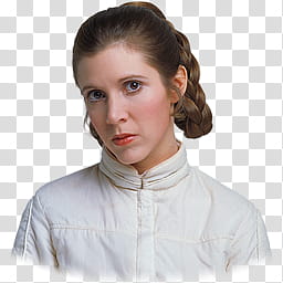 STAR WARS Characters and Droids Alpha Icons , Leia transparent background PNG clipart