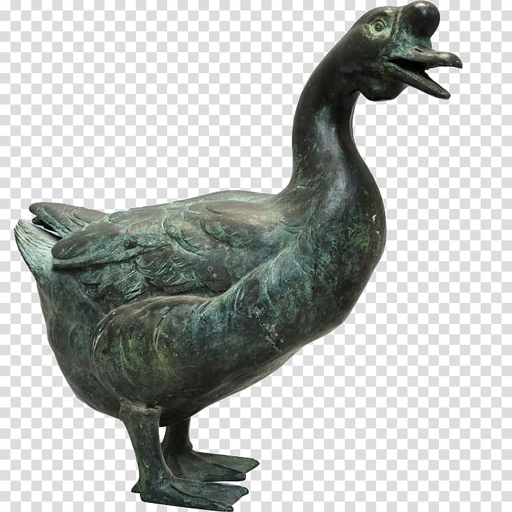 Duck, Bronze Sculpture, Sculpture Garden, Statue, Garden Ornament, Drawing, Garden Sculpture, Stone Sculpture transparent background PNG clipart