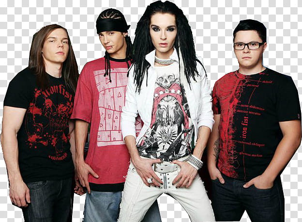 Tokio Hotel transparent background PNG clipart