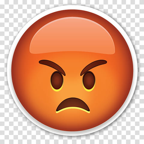 angry emoji illustration transparent background PNG clipart