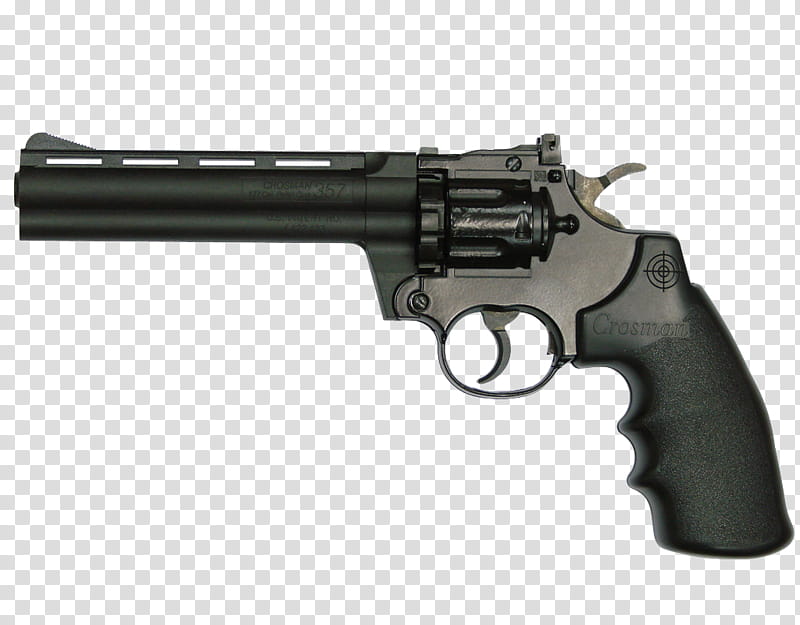 Gimp Handguns, black revolver transparent background PNG clipart
