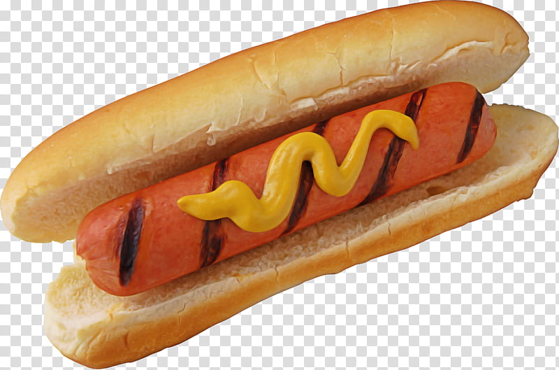 Junk Food, Hot Dog, Chili Dog, Sausage, Bockwurst, Bratwurst, Thuringian Sausage, Knackwurst transparent background PNG clipart