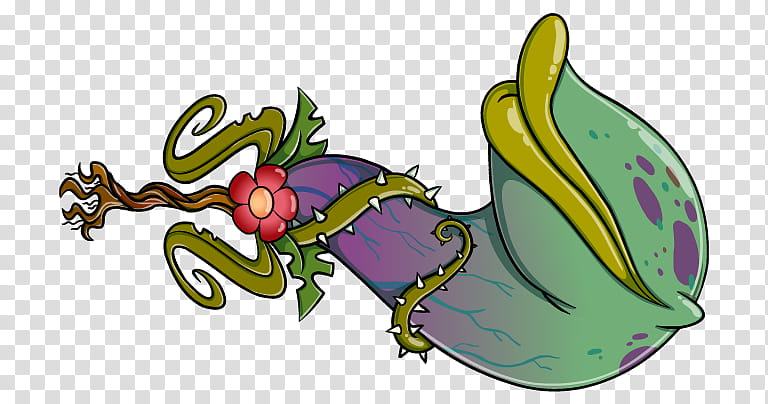 Vegetable, Cartoon, Carnivorous Plant, Plants, Sword, Predation, Mighty Magiswords transparent background PNG clipart